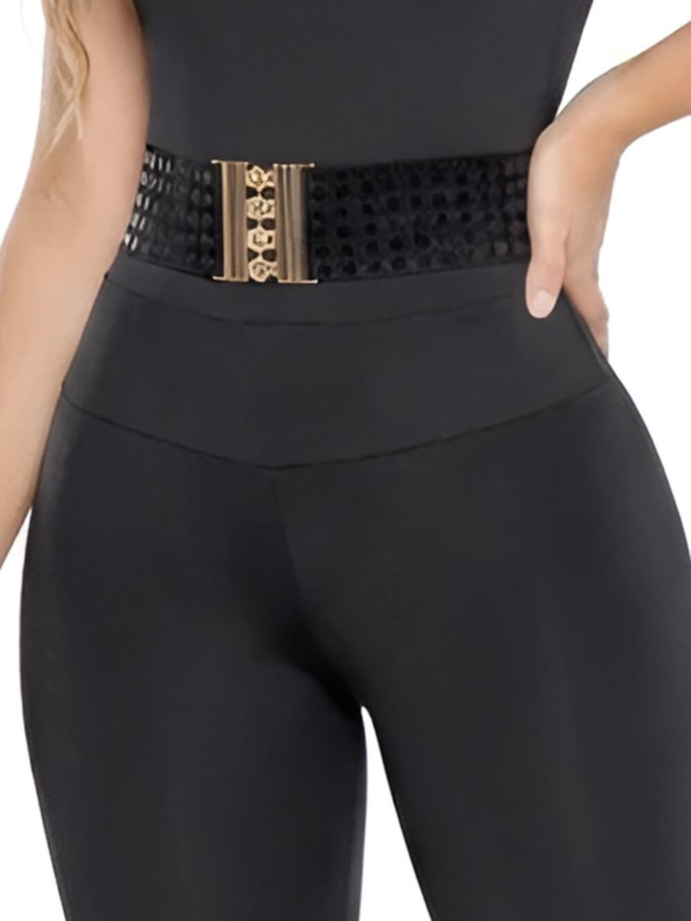 Stagmi Colombiana Cowgirl Jumpsuit Enterizo Moldeador Textured Blackout Lining!